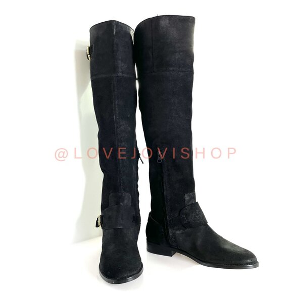 Classic | NWOT Ralph Lauren Heritage Riding Boot in Black Leather | Over-the-Kne - Picture 4 of 9